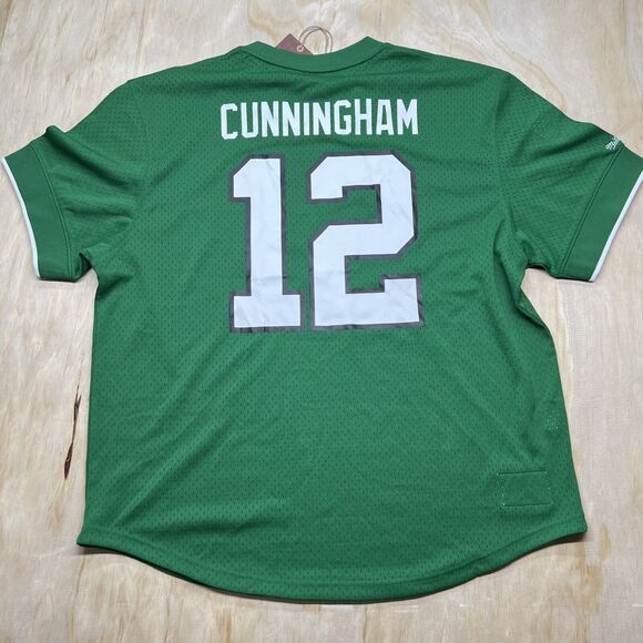 NEW XXL Philadelphia Eagles 1992 Randall Cunningham Mitchell Ness Mesh Shirt - Picture 9 of 14